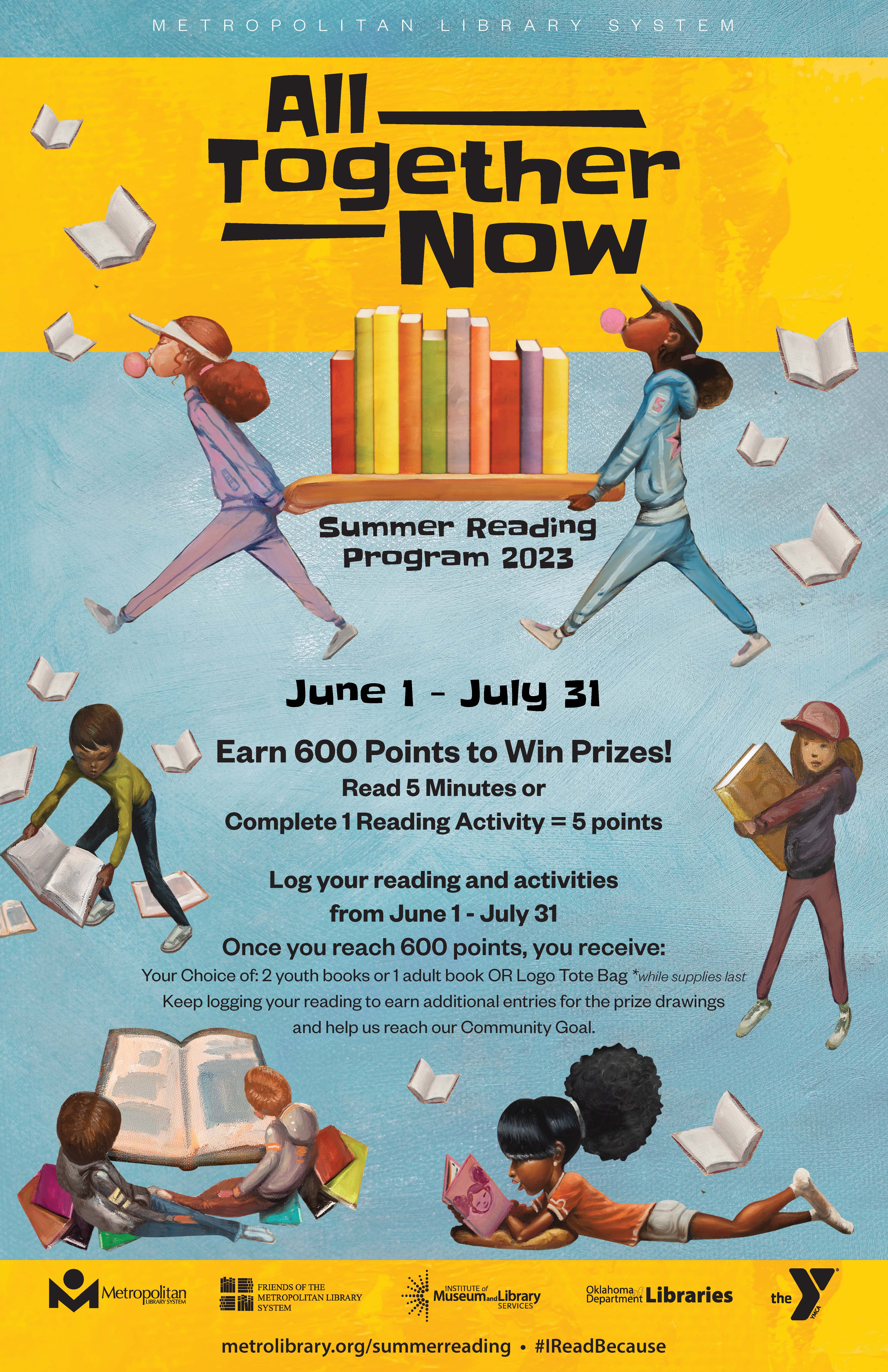 2023 Summer Reading 11x17 Poster