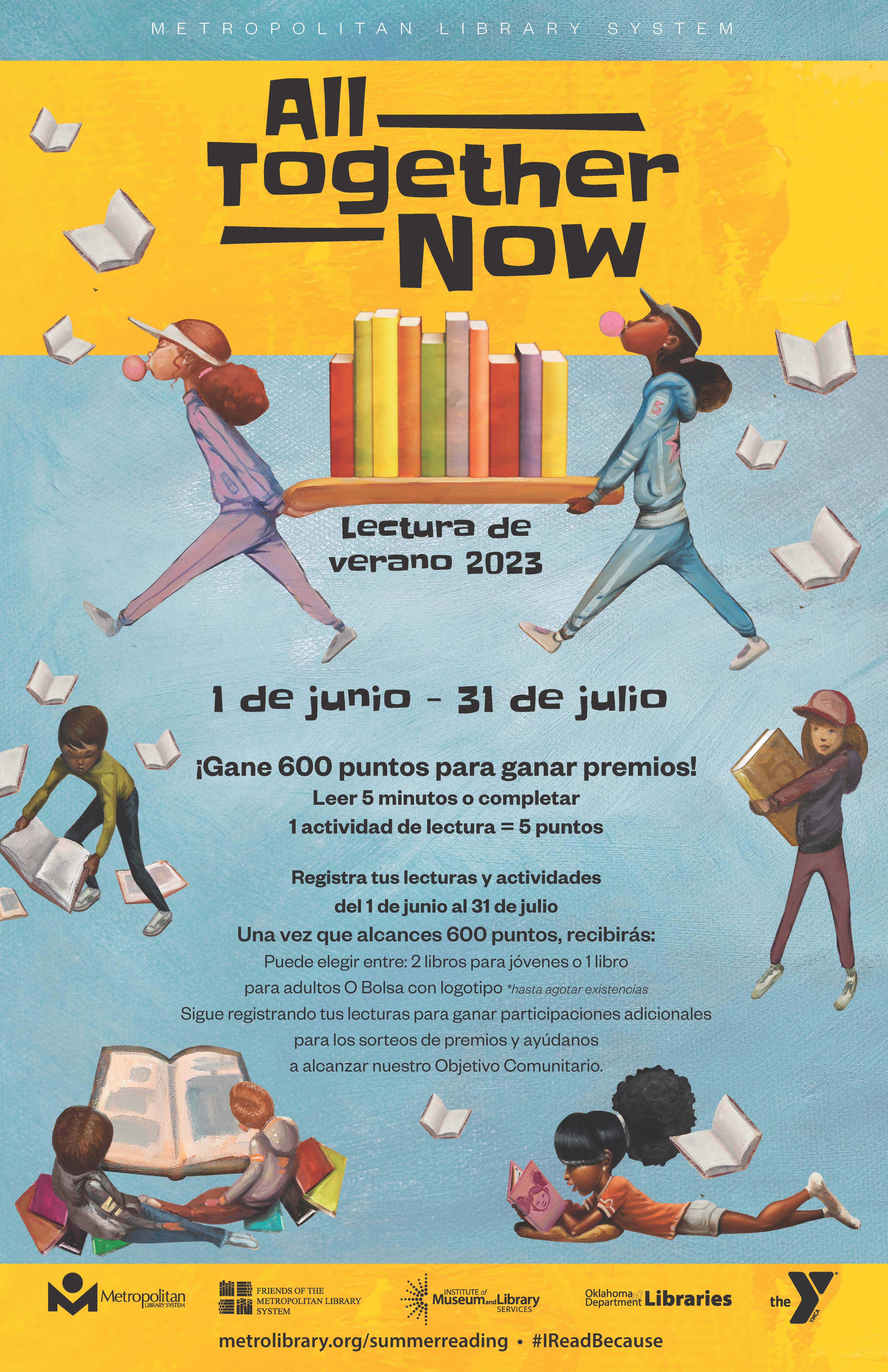 2023 Summer Reading 11x17 Poster - Spanish