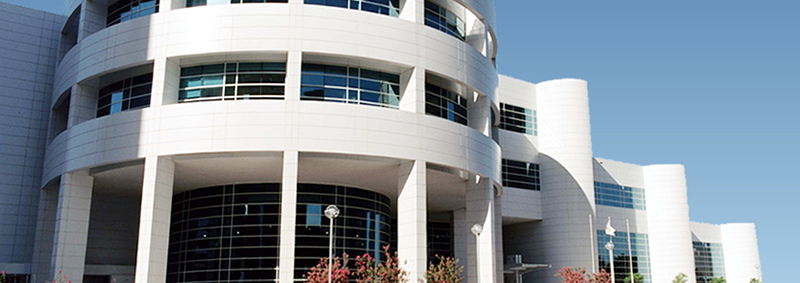 Exterior shot of Downtown Library