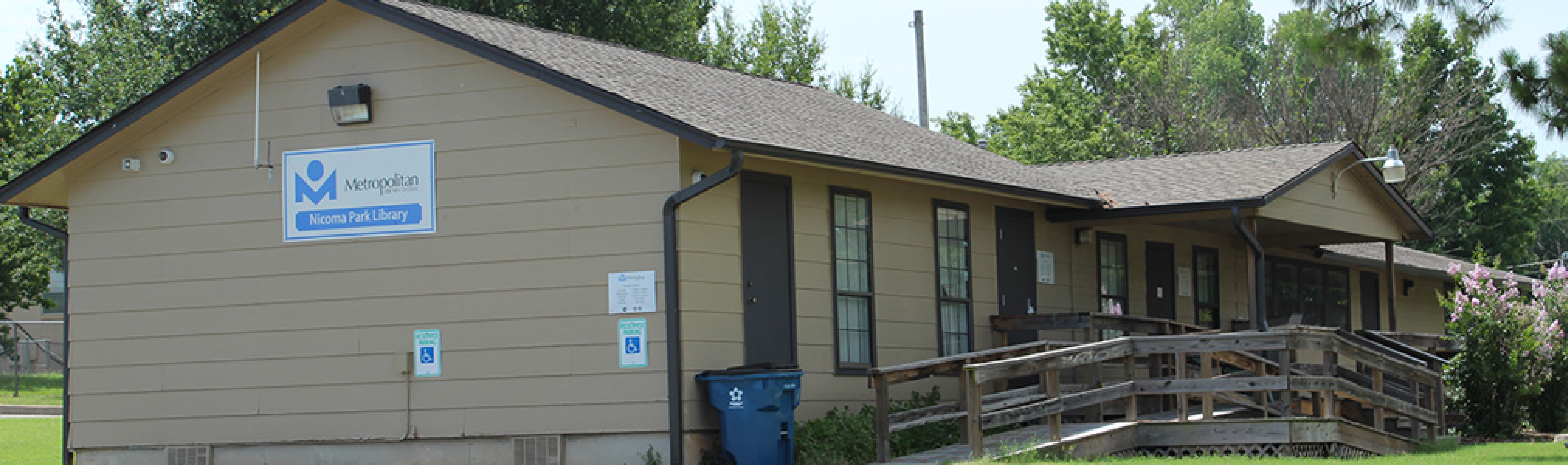 Photo of entrance to Nicoma Park