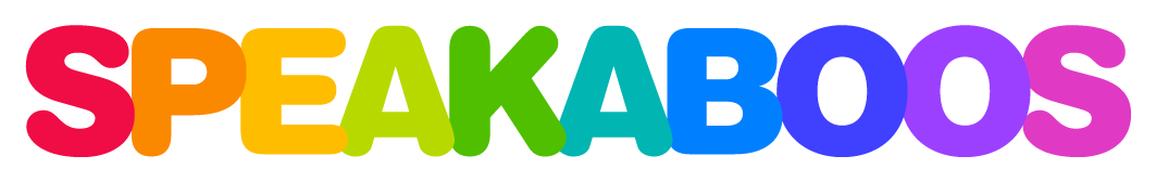 Speakaboos rainbow text Speakaboos rainbow text