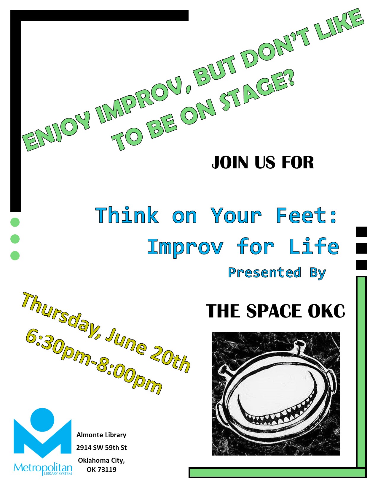 Think on Your Feet: Improv for Life