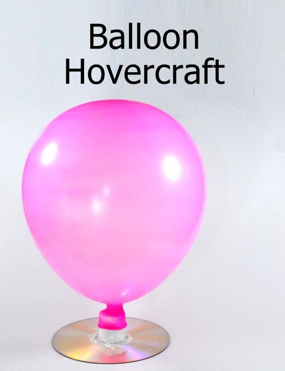 Balloon Hovercraft Experiment