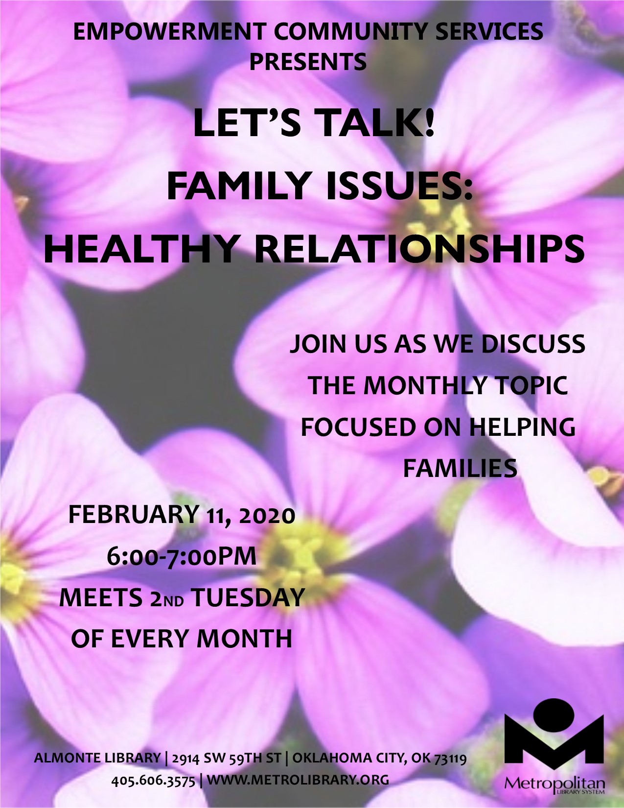 LET'S TALK! Family Issues
