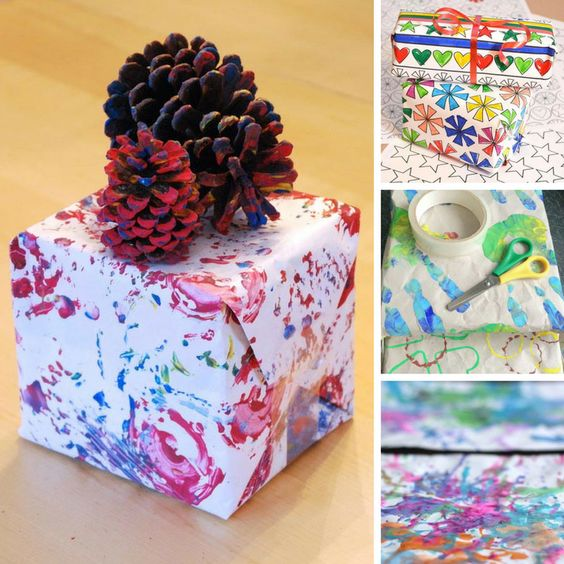 handmade wrapping paper