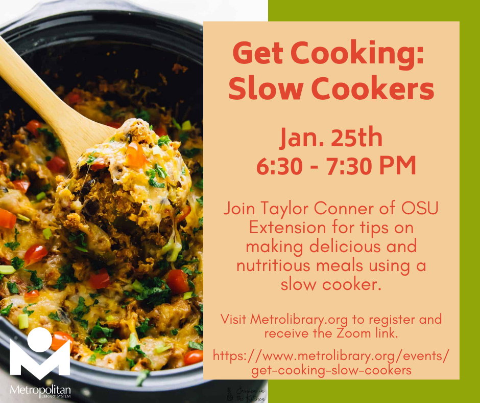 Get Cooking: Slow Cookers Flyer