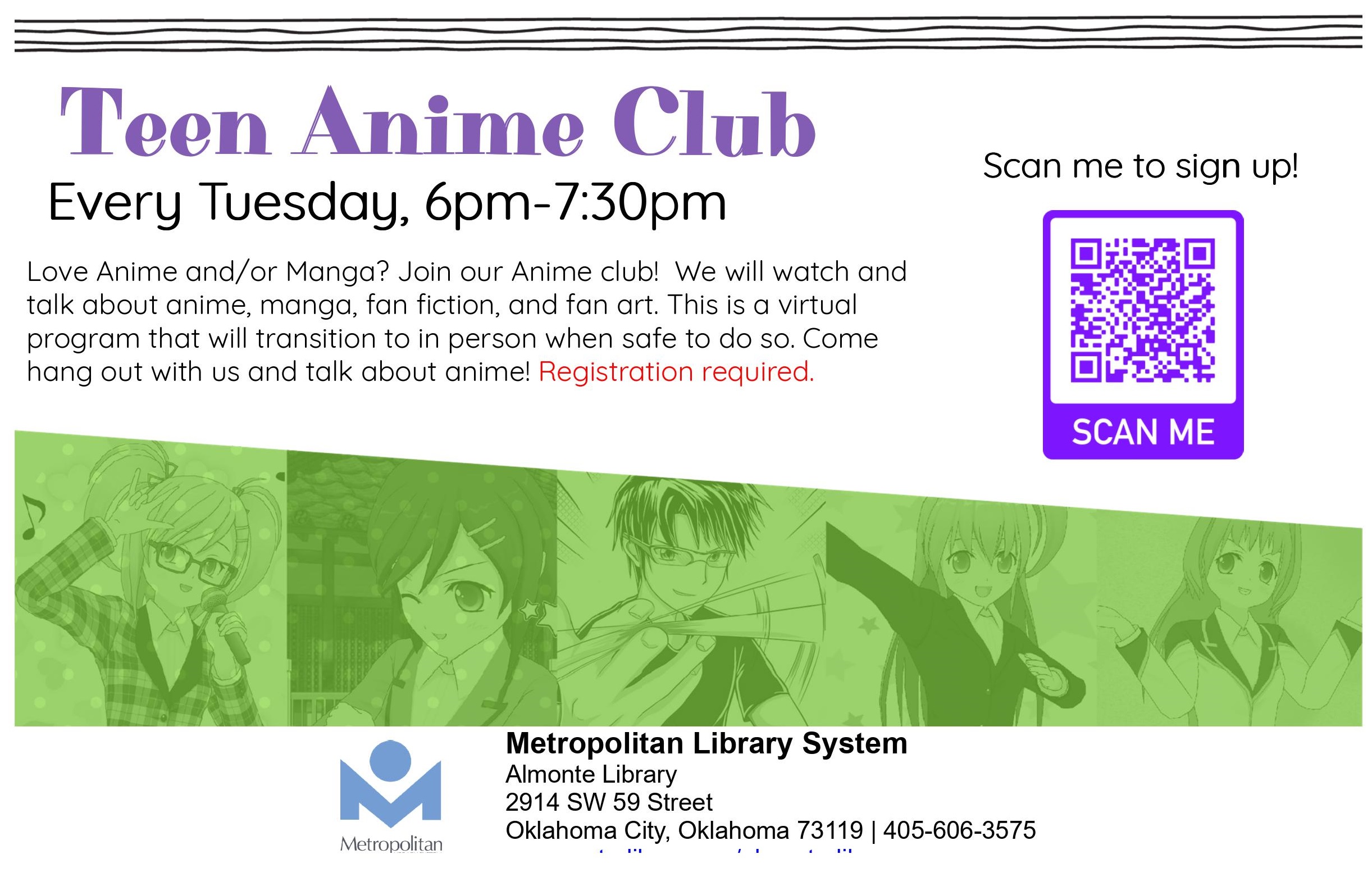 Teen Anime Club, Events