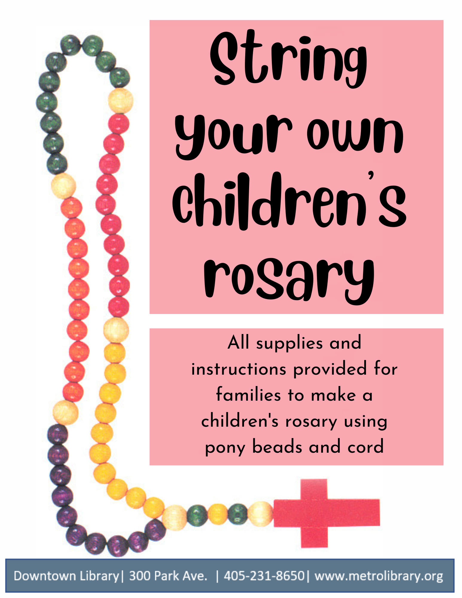 wooden rosary