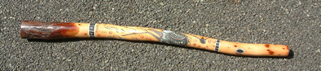 Photo of a didgeridoo 