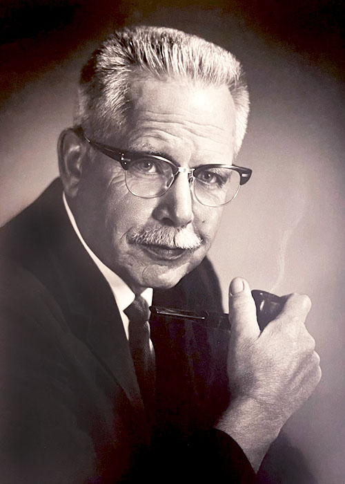 Photographic portrait of an unknown older man.