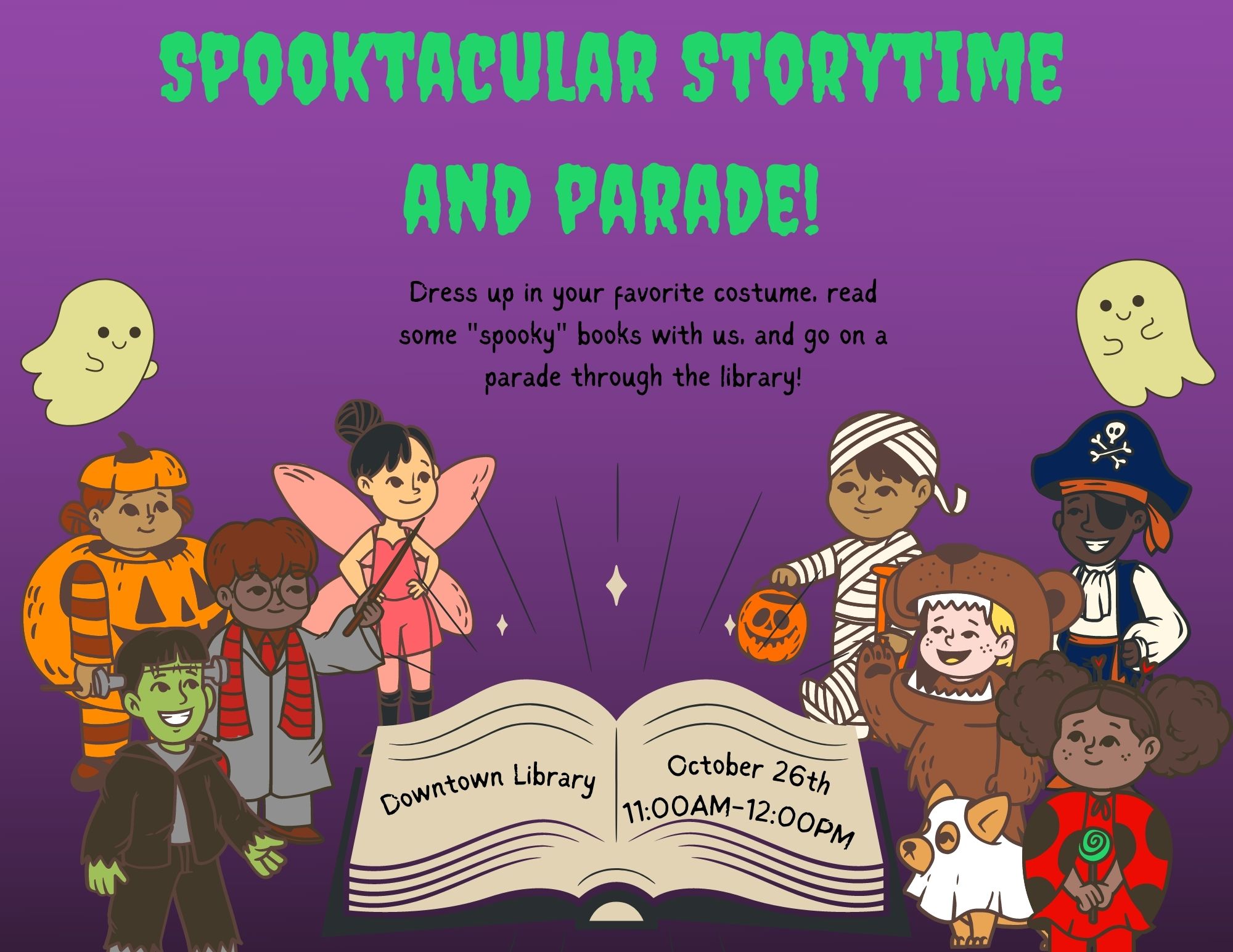 Spooktacular Storytime and Parade