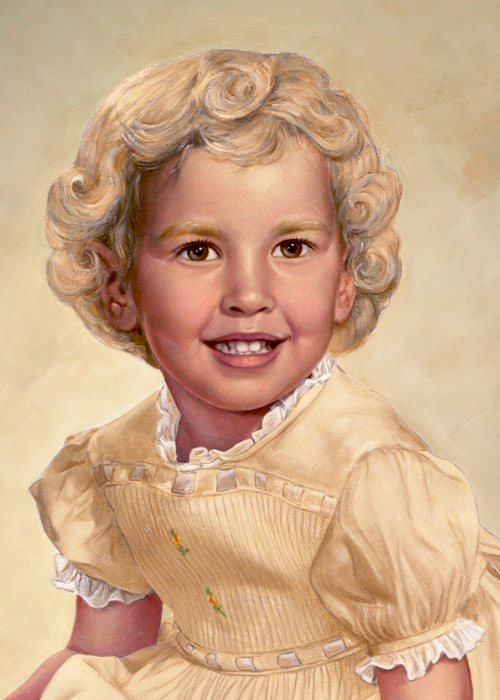 Photographic portrait of an unknown child.
