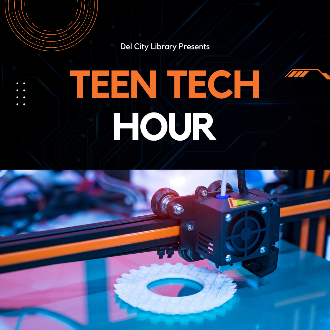 Teen Tech Hour Flyer