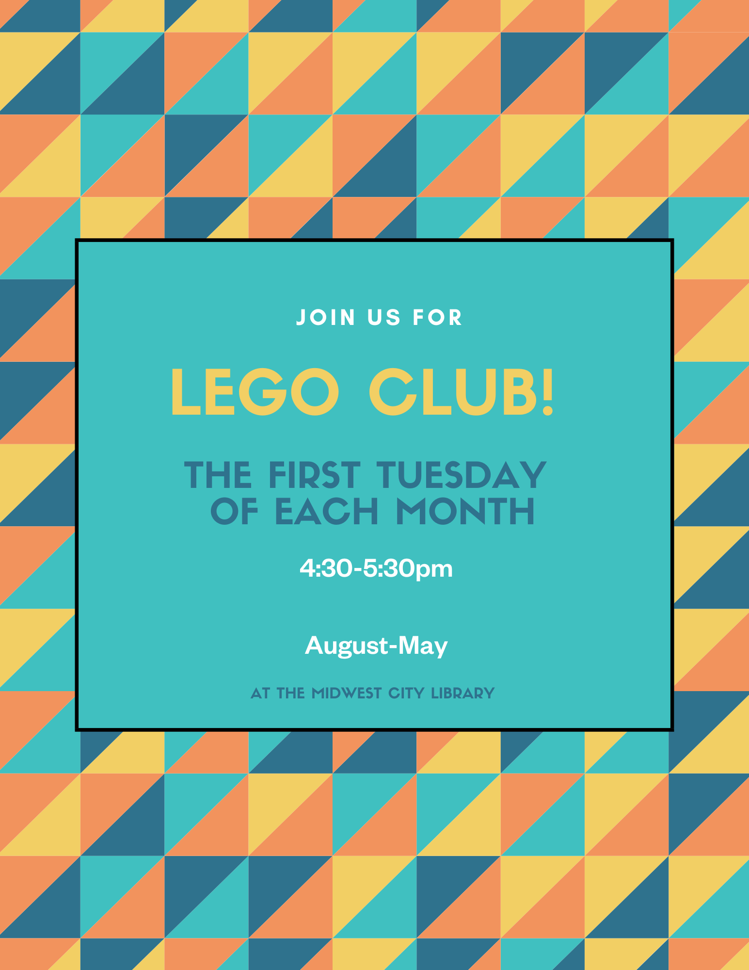 LEGO Club flier