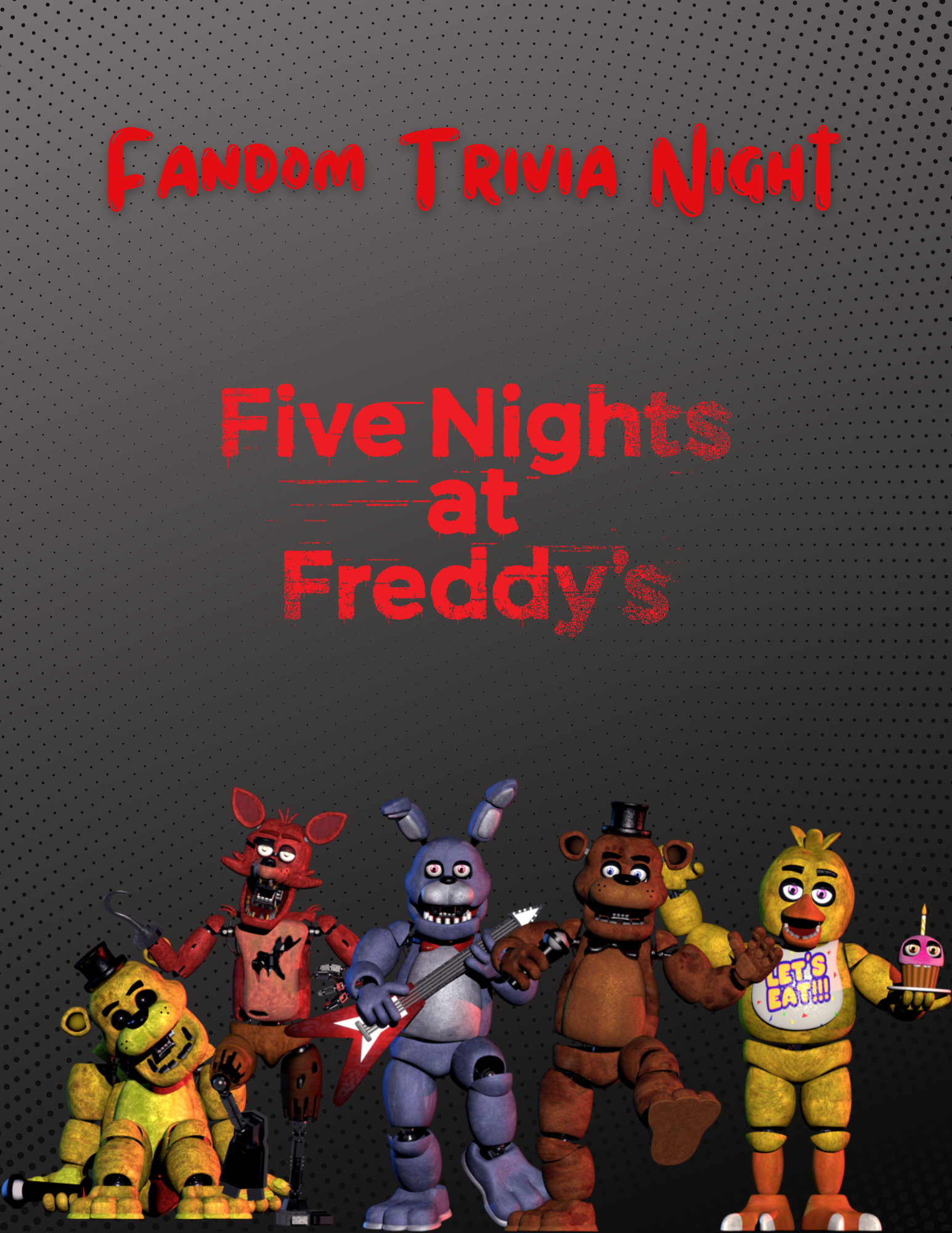 Fandom Trivia Night: Five Nights at Freddy's Poster