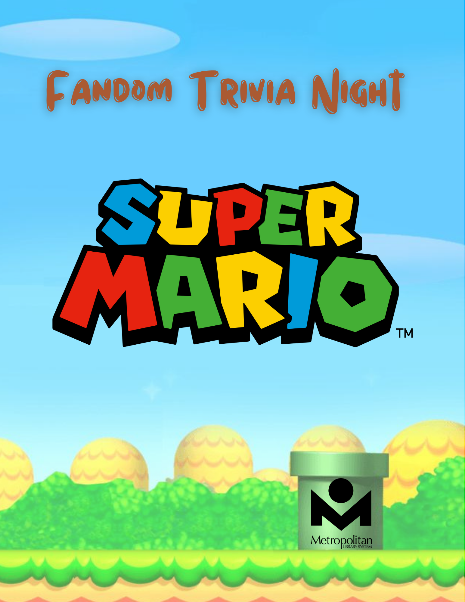 Fandom Trivia Night Flyer