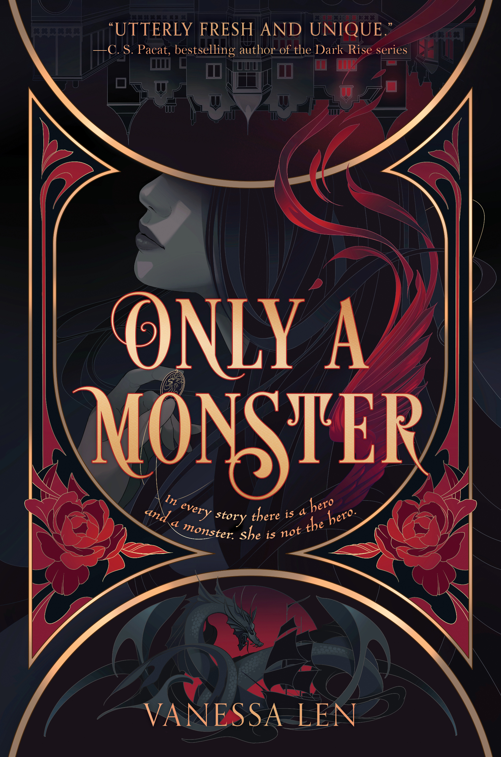 Only a Monster book jacket