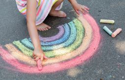 chalk the block