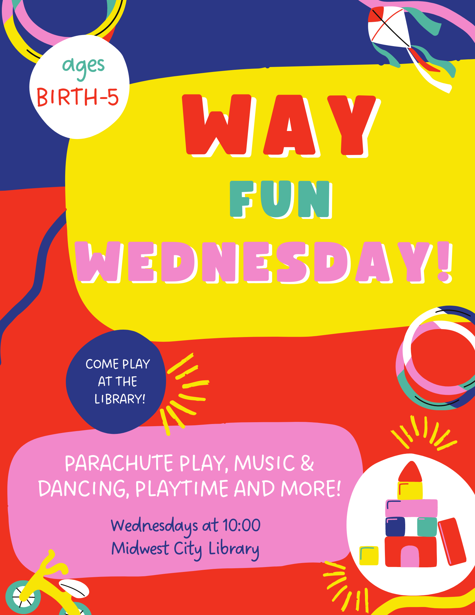 Way Fun Wednesday flyer