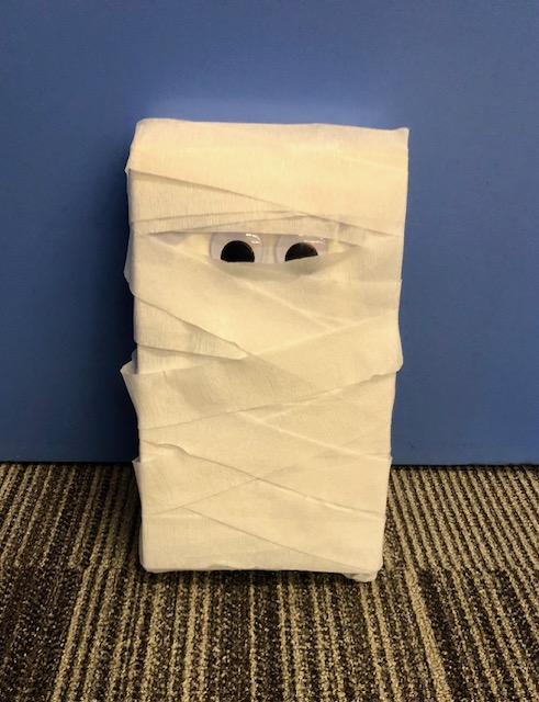 Cereal box mummy