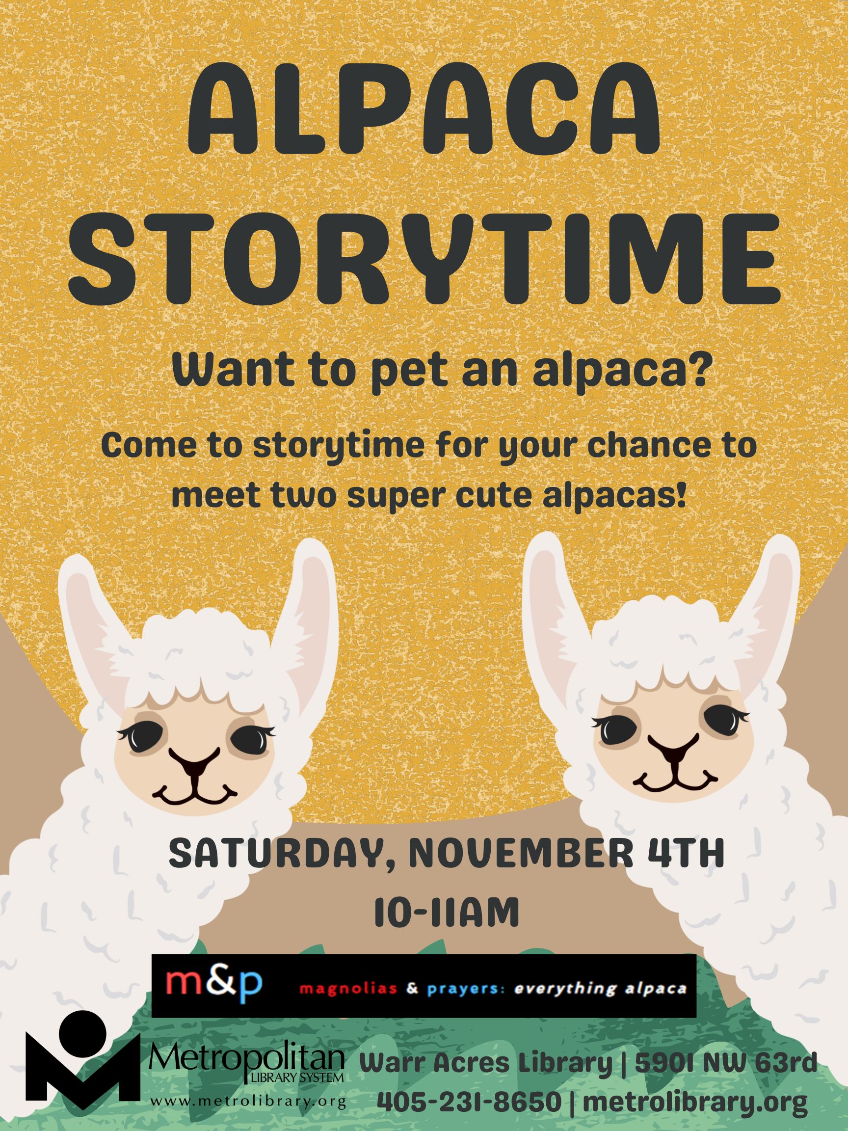 Alpaca Storytime