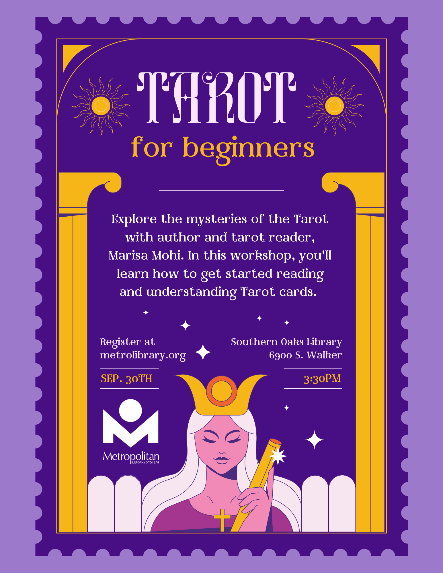 Tarot flyer