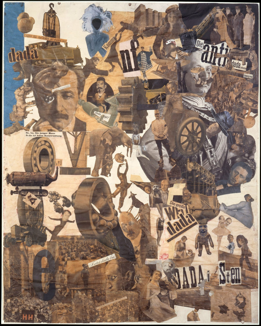 An image of a collage of magazine images