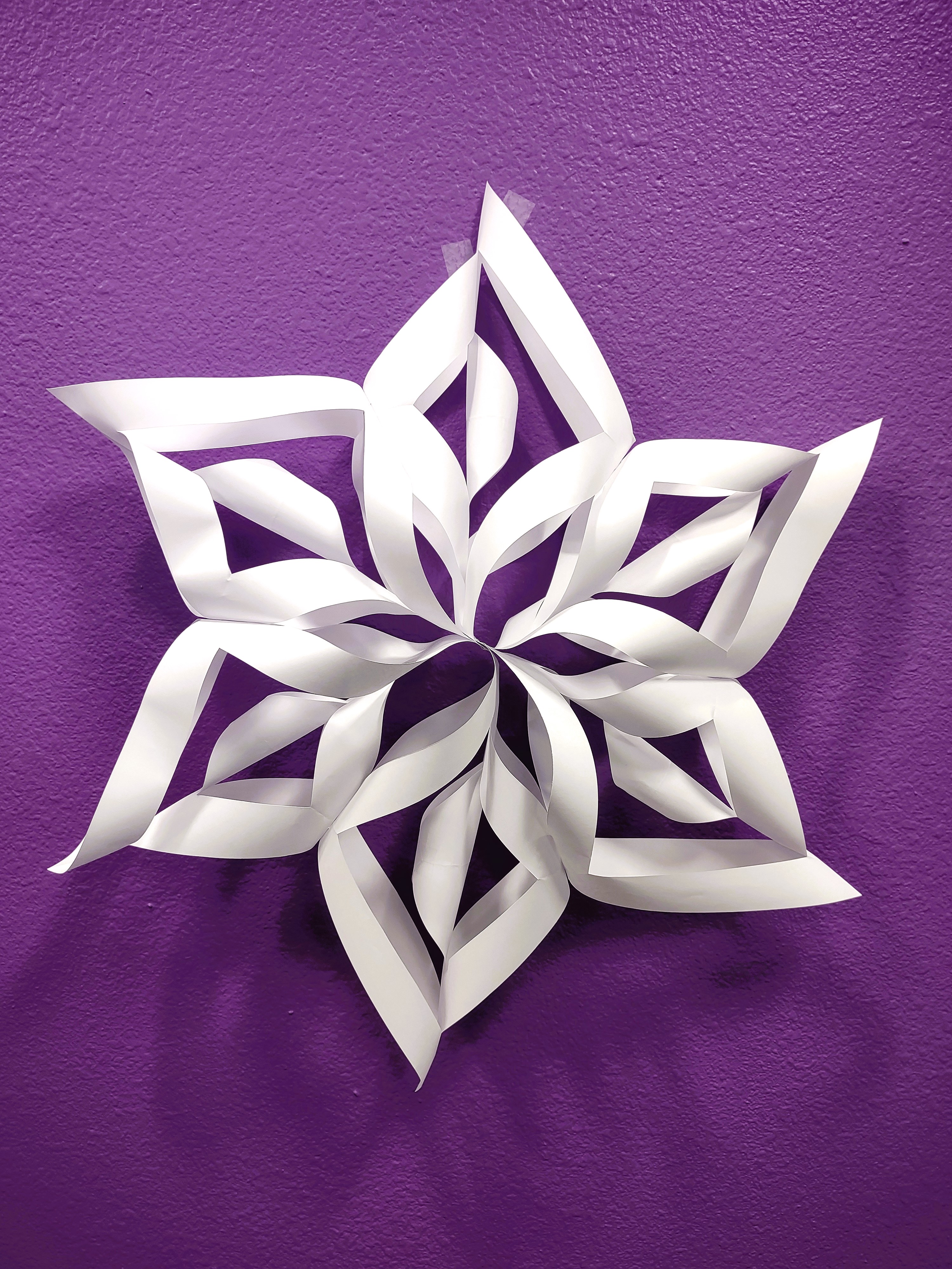 3D snowflake