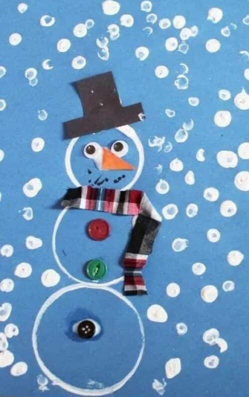 Snowman Scene