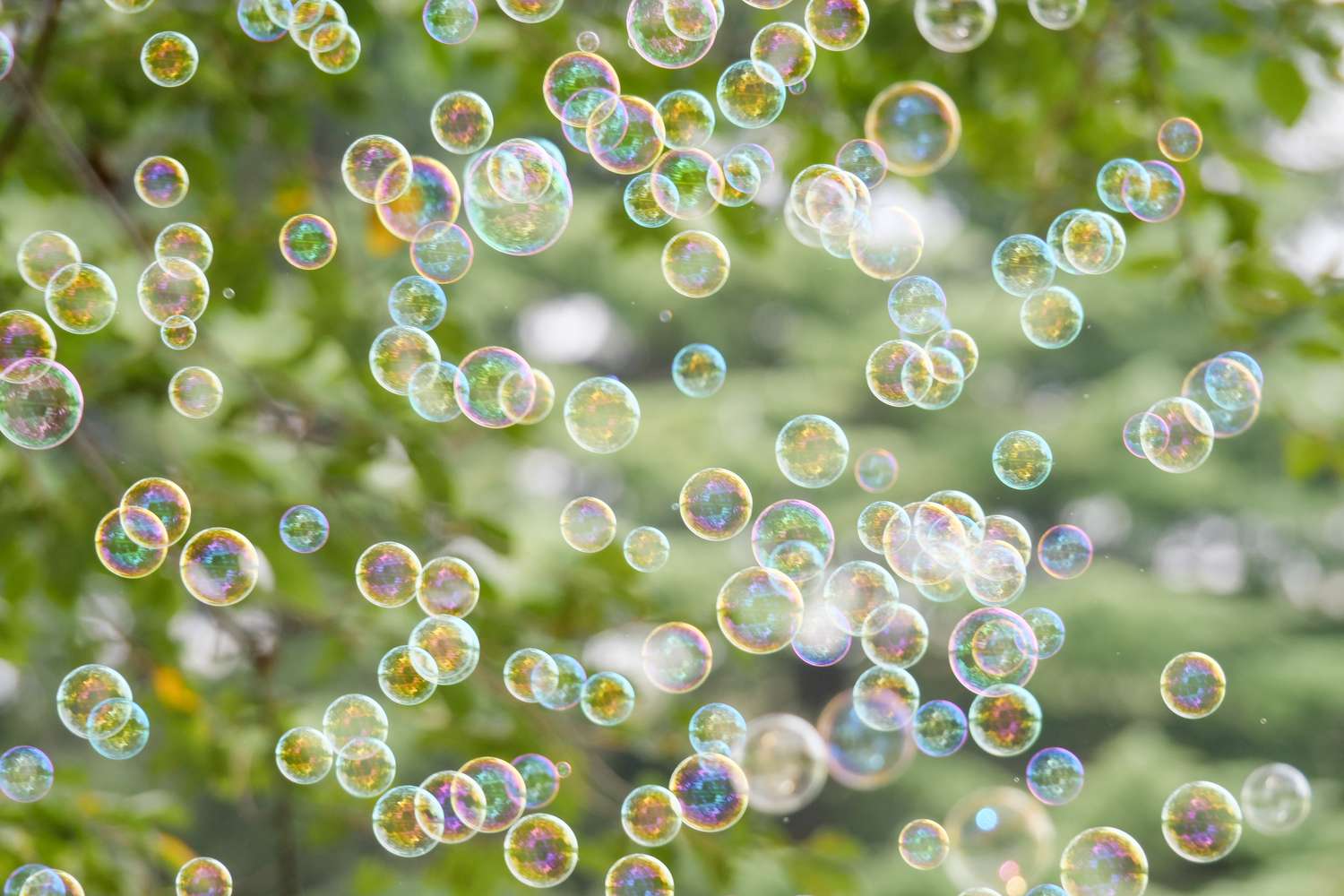So many bubbles