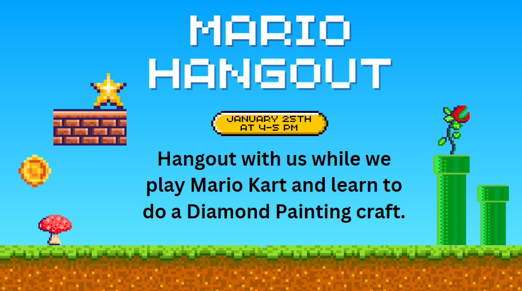 Mario Hangout Flyer