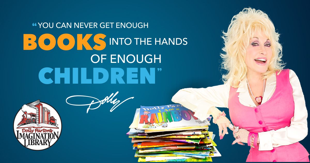 "You can never get enough books into the hands of enough children."