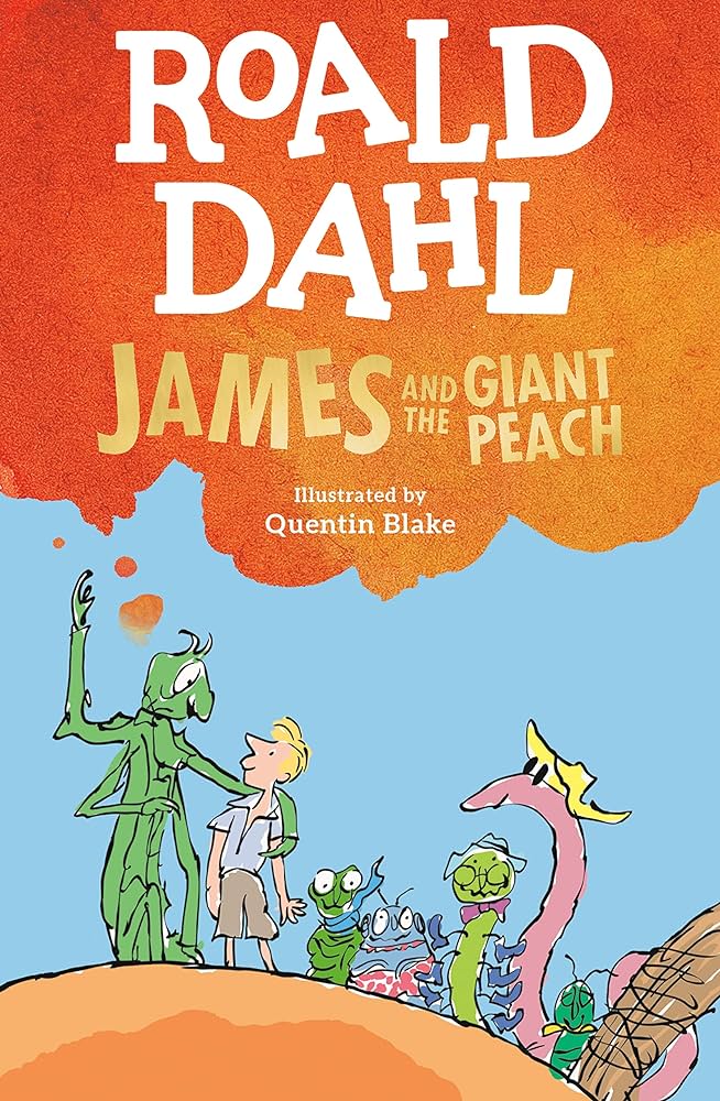 Book cover of James and the Giant Peach