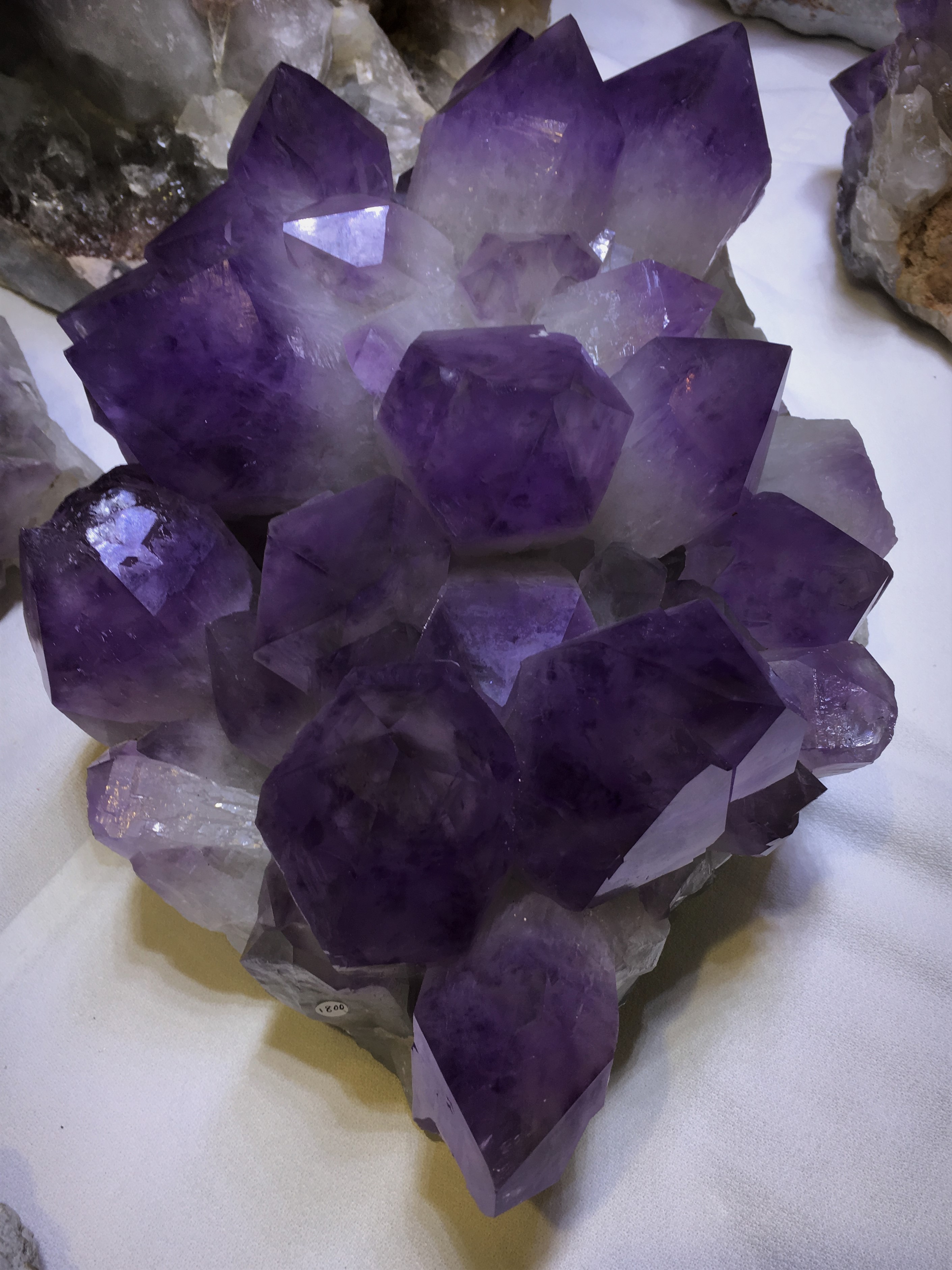 Beautiful purple rock