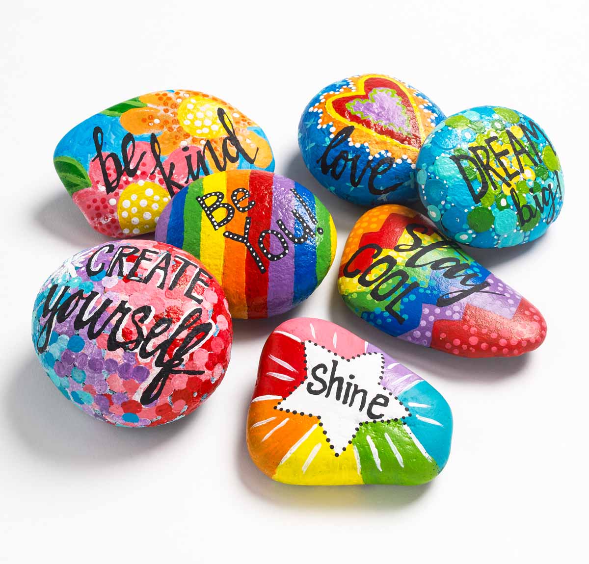 Painted rocks