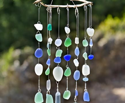 Example of Sea Glass Windchime. 