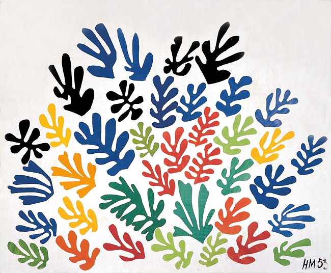 La Gerbe, 1953, by Henri Matisse