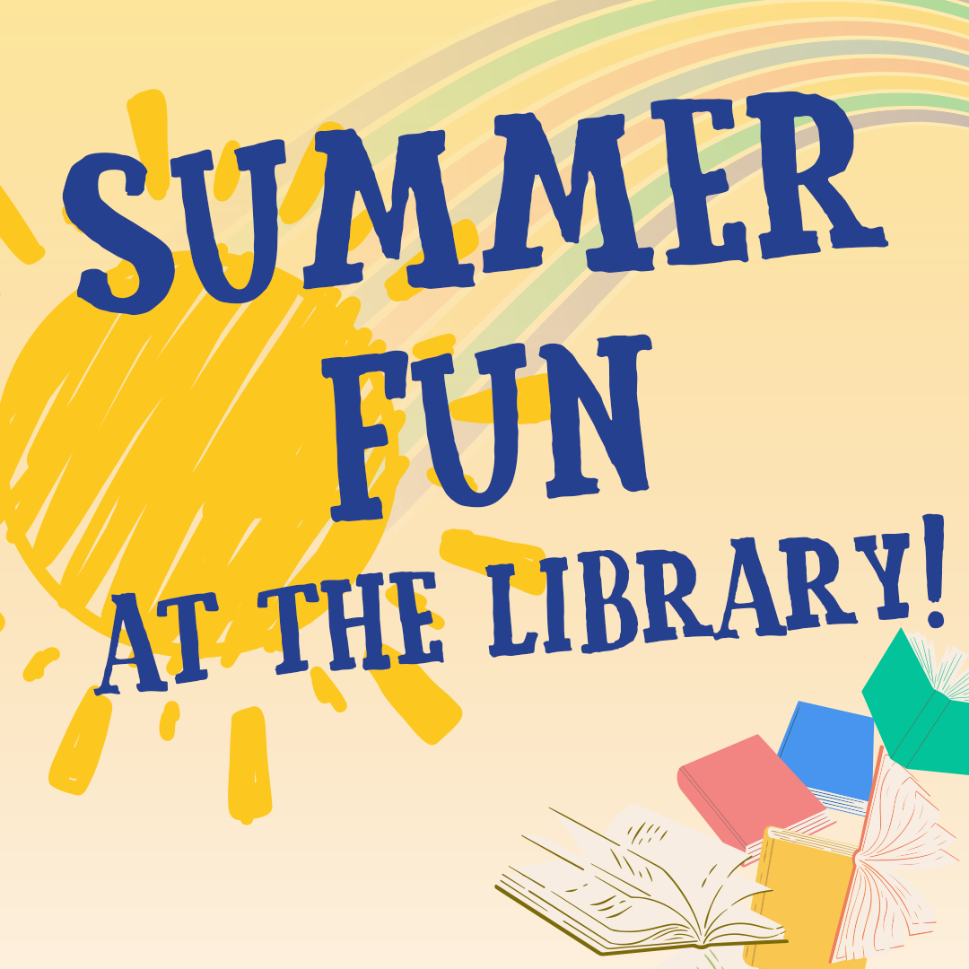 Summer Fun at the Library illustration.