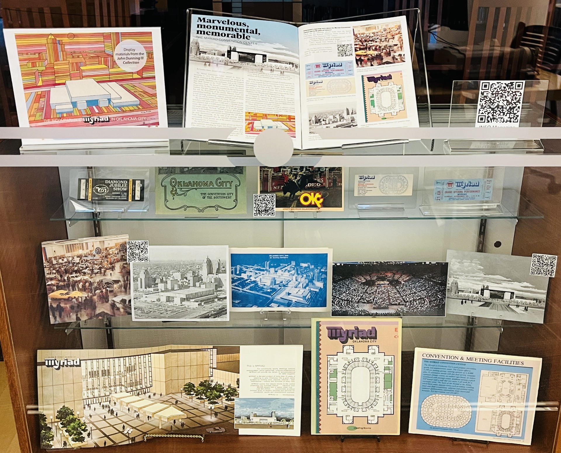 Myriad Convention Center mini exhibit