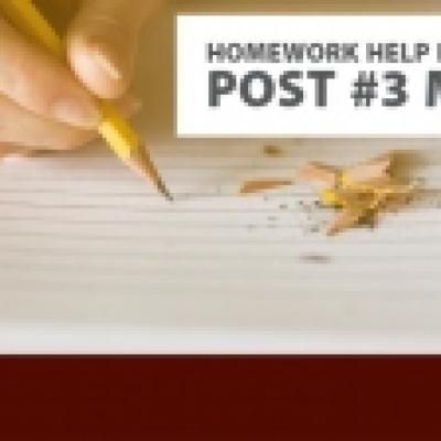 Homework Help Resource Post #3: Math