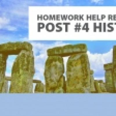 Homework Help Resource Post #4: History & Special Topics