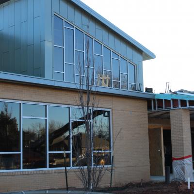 Bethany Library exterior renovation