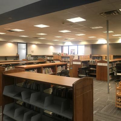 The Village Library interior renovation