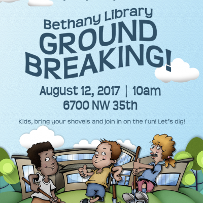 Bethany Library Groundbreaking