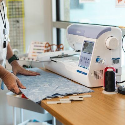 Sewing Machine at an MLS Makerspace 