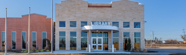 New Del City Library Exterior