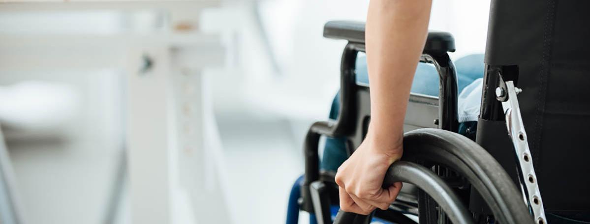 Accessibility header image (resized) Wheelchair user