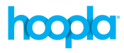 Hoopla logo - blue