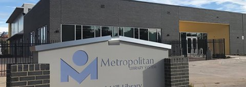 Exterior shot of Capitol Hill Library
