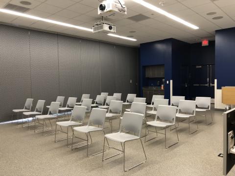 Room 1 at Capitol Hill with auditorium-style seating